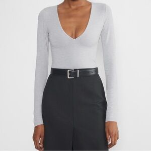 Aritzia V-neck Long Sleeve